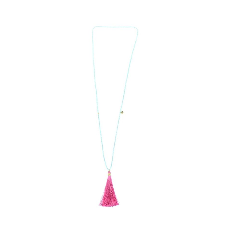 LONG PENDANT NECKLACE FRINGE