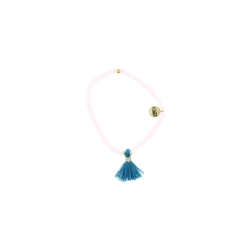 PULSERA CRISTALES FACETADOS FLECO