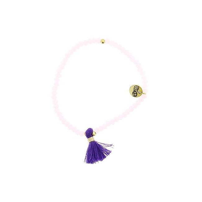PULSERA CRISTALES FACETADOS FLECO