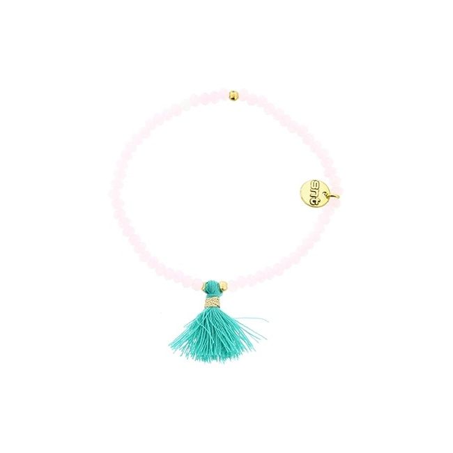 PULSERA CRISTALES FACETADOS FLECO
