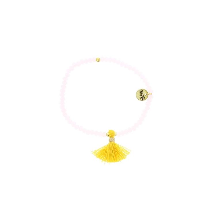 PULSERA CRISTALES FACETADOS FLECO 2