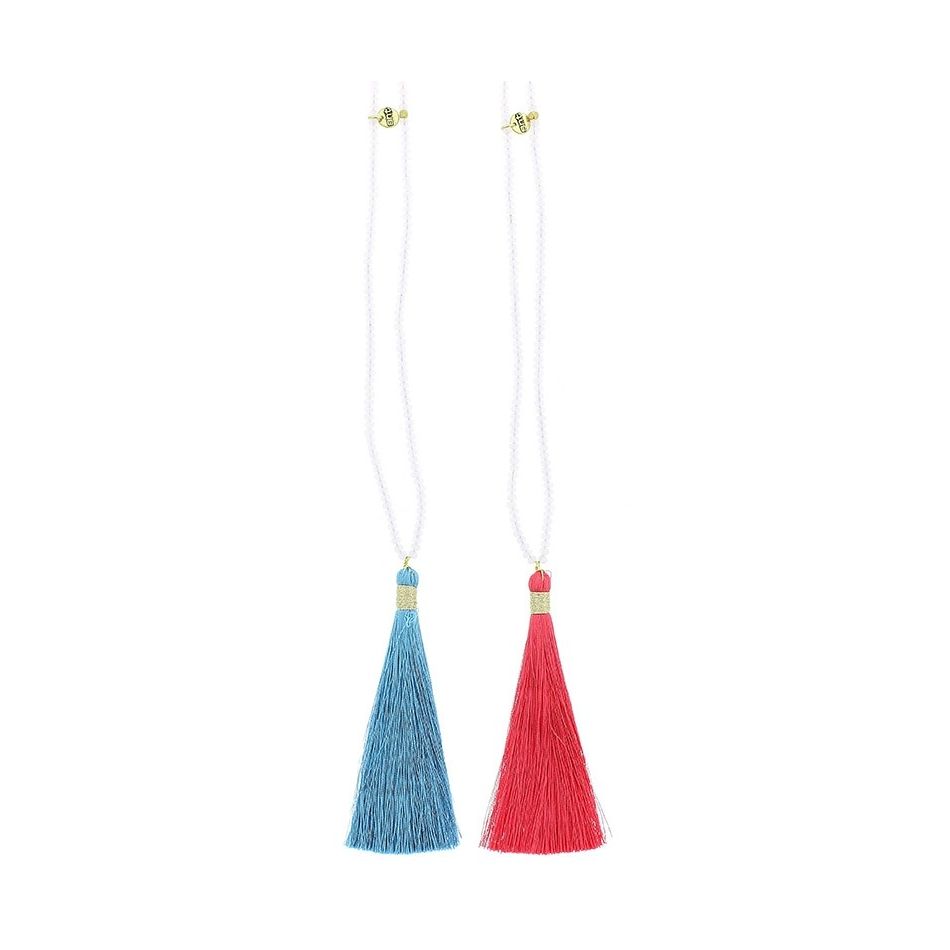 LONG PENDANT NECKLACE FRINGE