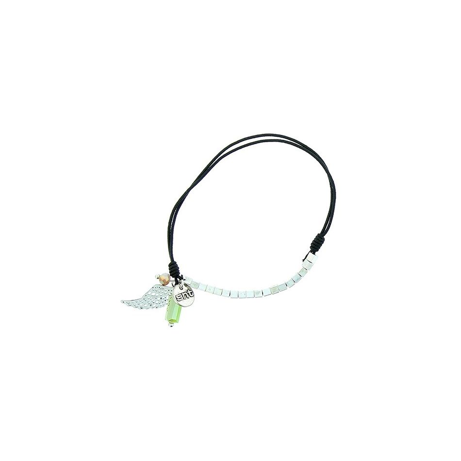 PULSERA ELÁSTICA CUENTAS METAL