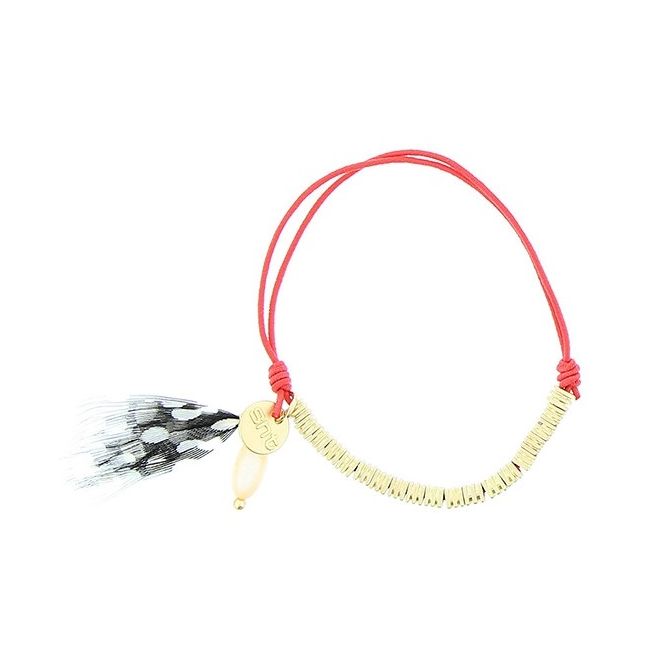 PULSERA ELÁSTICA CUENTAS METAL