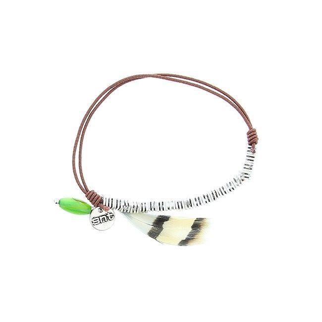 PULSERA ELÁSTICA CUENTAS METAL