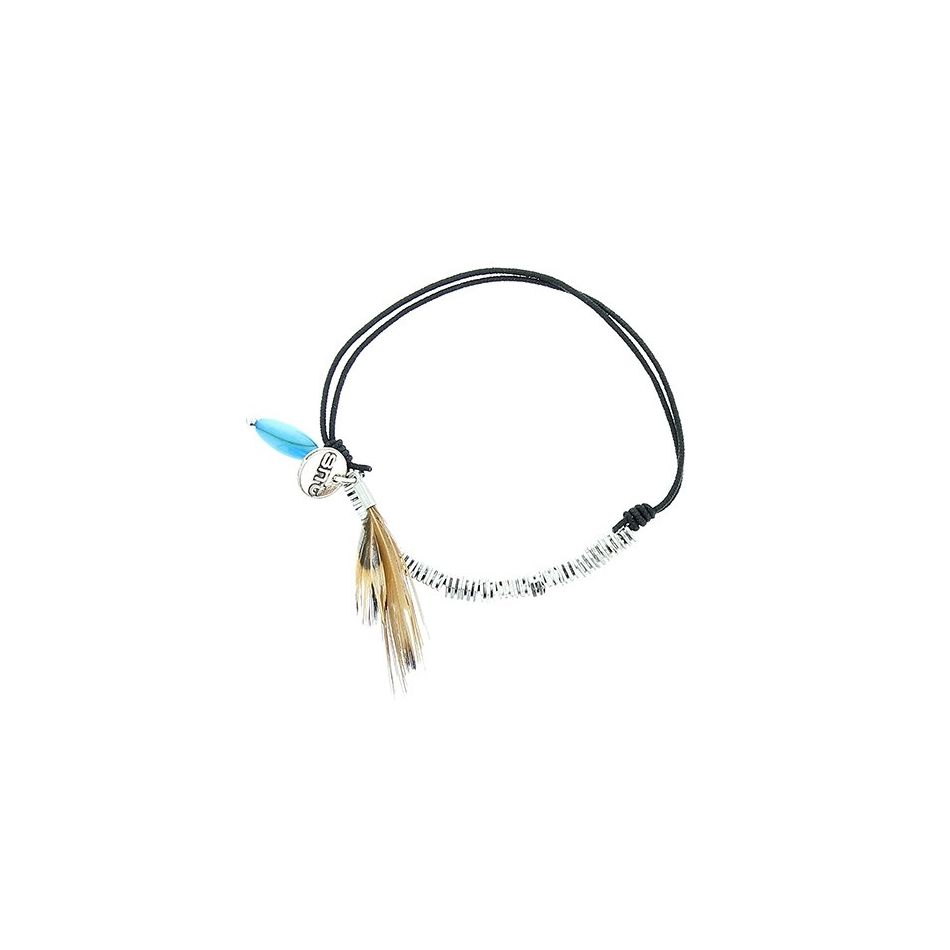 PULSERA ELÁSTICA CUENTAS METAL