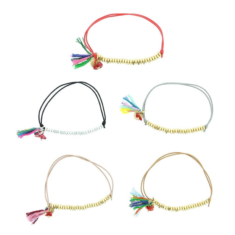 PULSERA ELÁSTICA CUENTAS