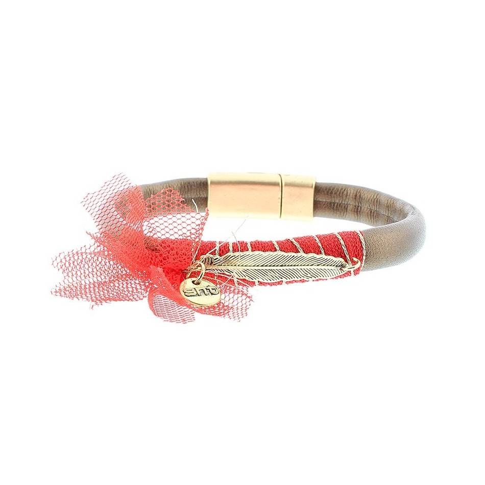 PULSERA IMÁN ENCAJE HOJA METAL