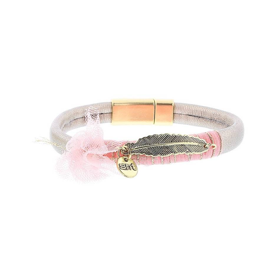 PULSERA IMÁN ENCAJE HOJA METAL