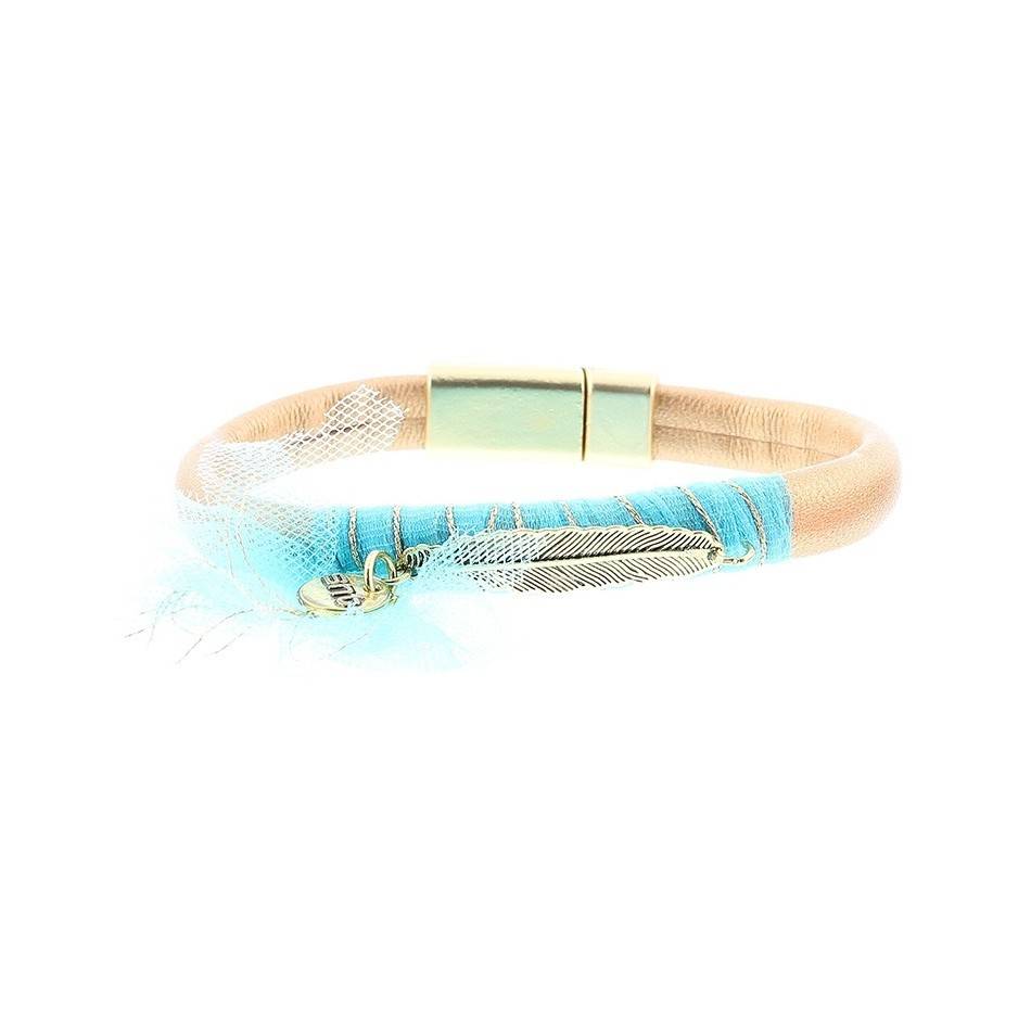 PULSERA IMÁN ENCAJE HOJA METAL