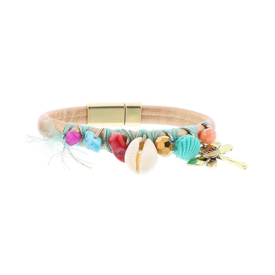 PULSERA IMÁN ENCAJE CUENTAS
