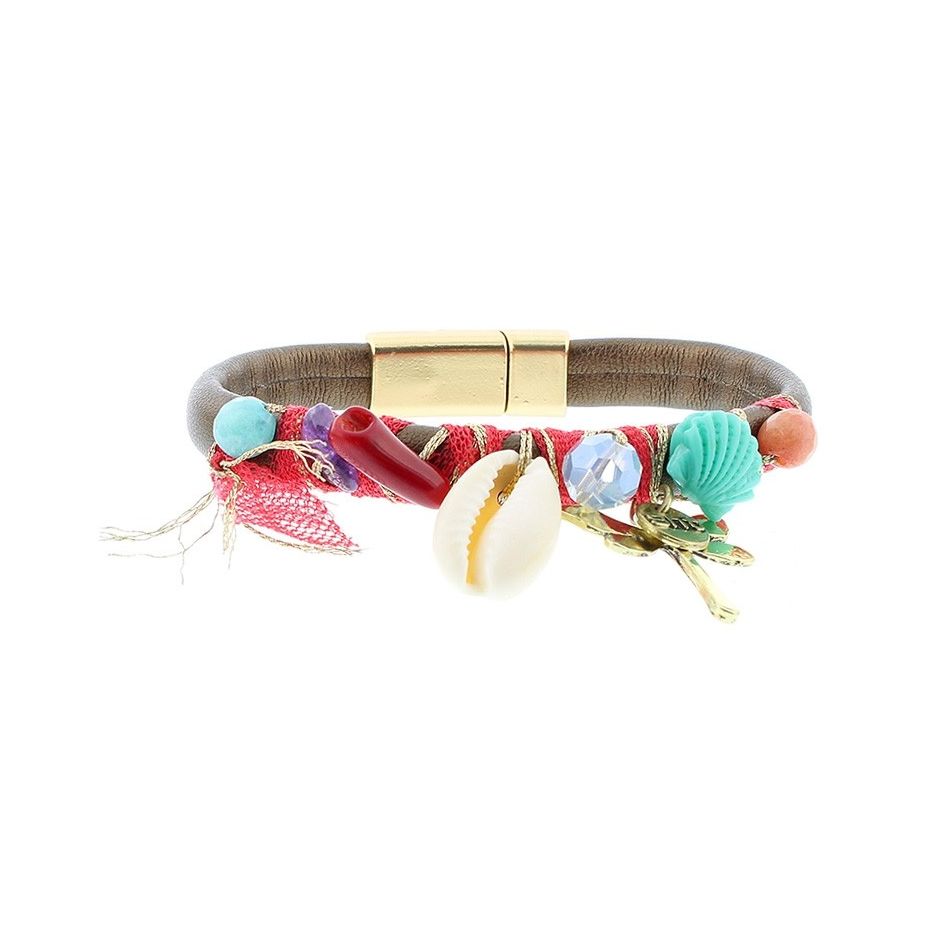 BEADS LACE MAGNET BRACELET