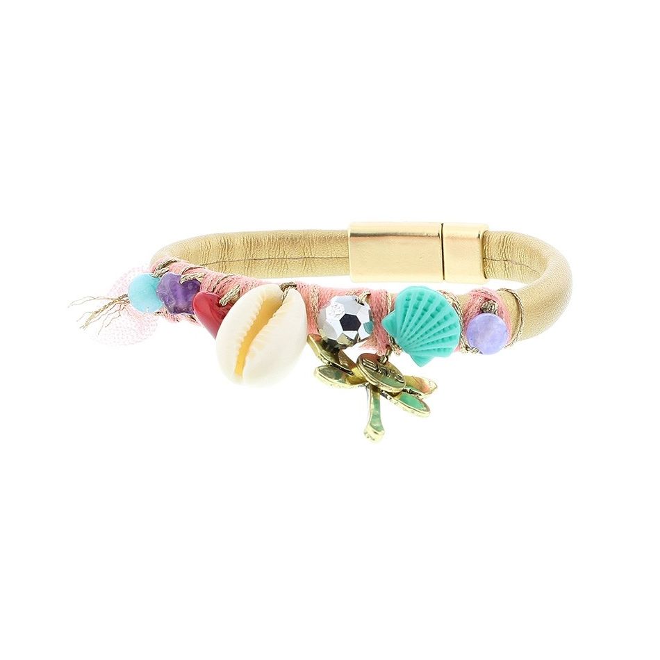BEADS LACE MAGNET BRACELET