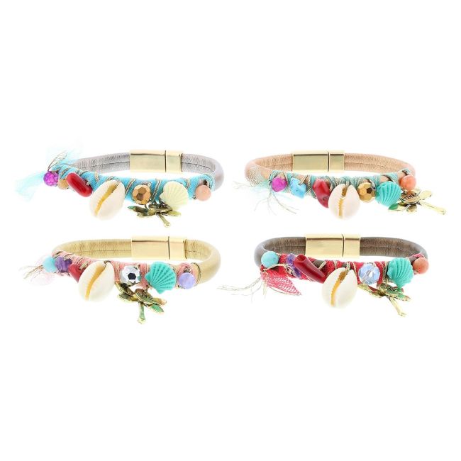 BEADS LACE MAGNET BRACELET