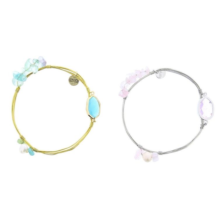 PULSERA SEMIRRÍGIDA PIEDRA PERLA 2