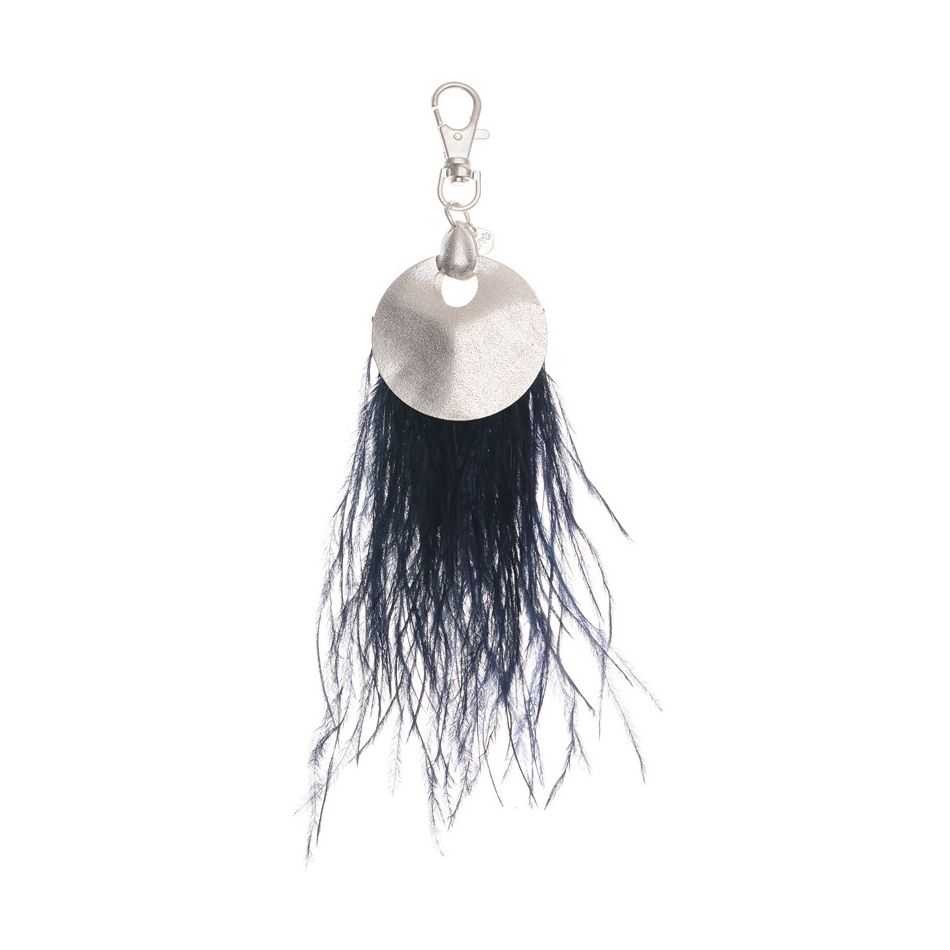 METAL FEATHERS PENDANT KEYCHAIN