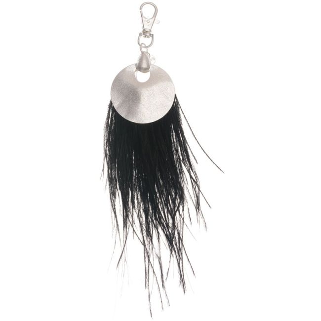 LLAVERO COLGANTE METAL PLUMAS
