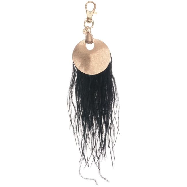 METAL FEATHERS PENDANT KEYCHAIN