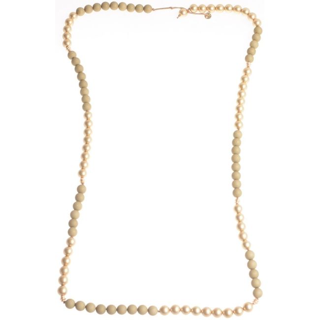 LONG NECKLACE WITH RESIN BEADS