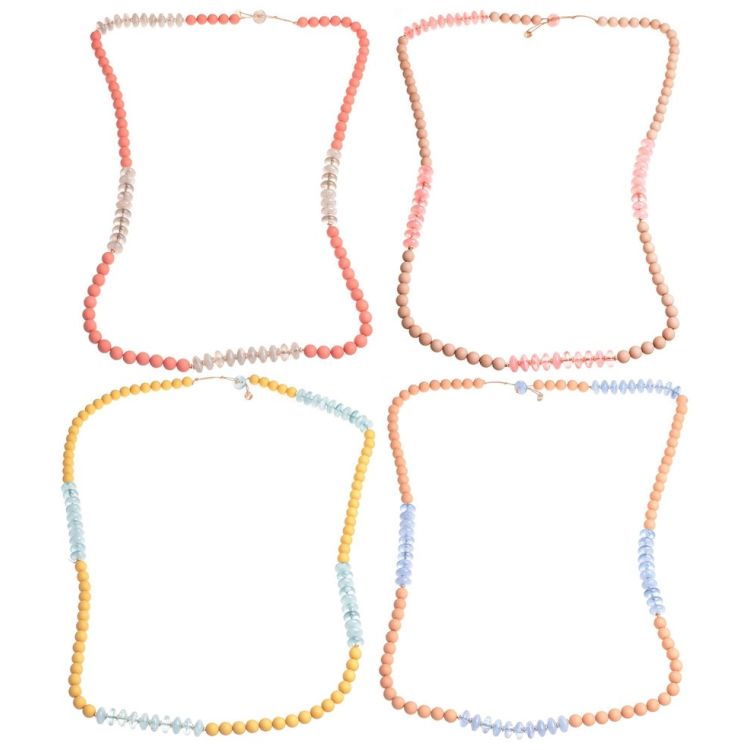 COLLAR LARGO CUENTAS RESINA 2