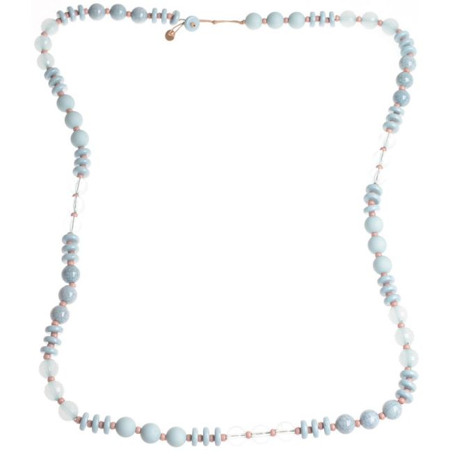 LONG NECKLACE WITH RESIN BEADS