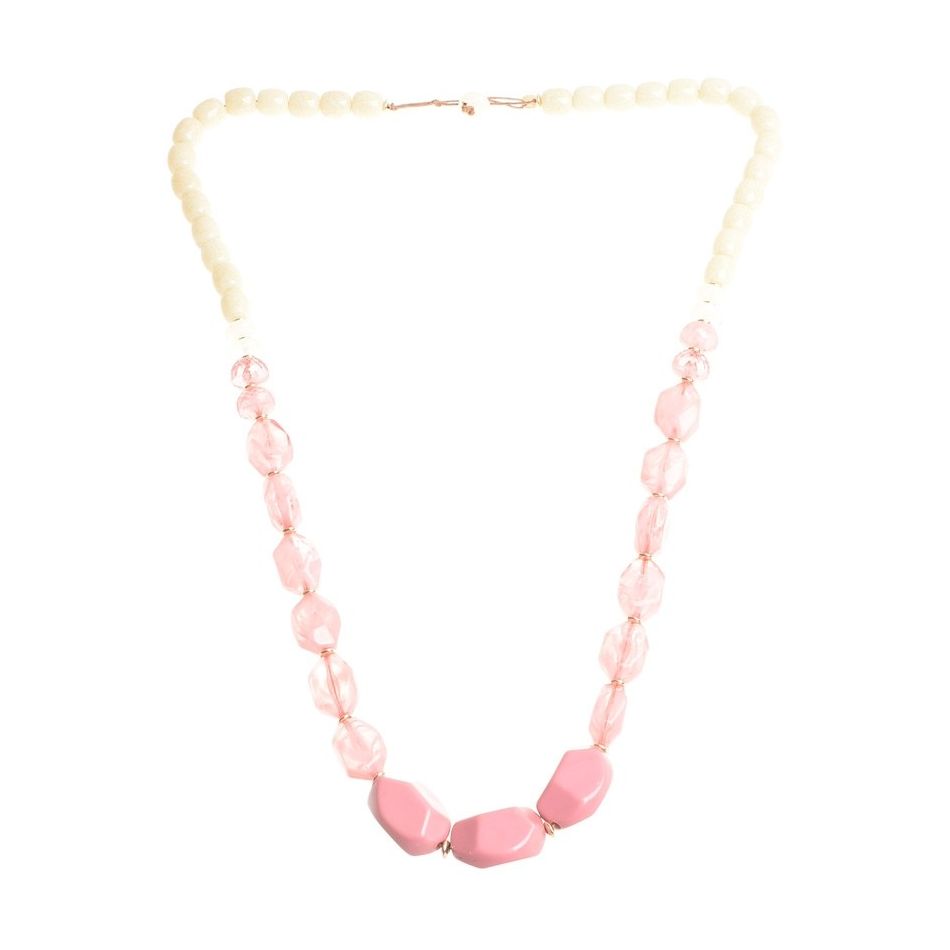 COLLAR LARGO CUENTAS RESINA
