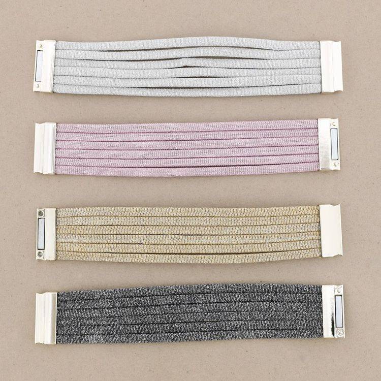 7 STRAPS BRACELET WITH MAGNET CLOSURE 2