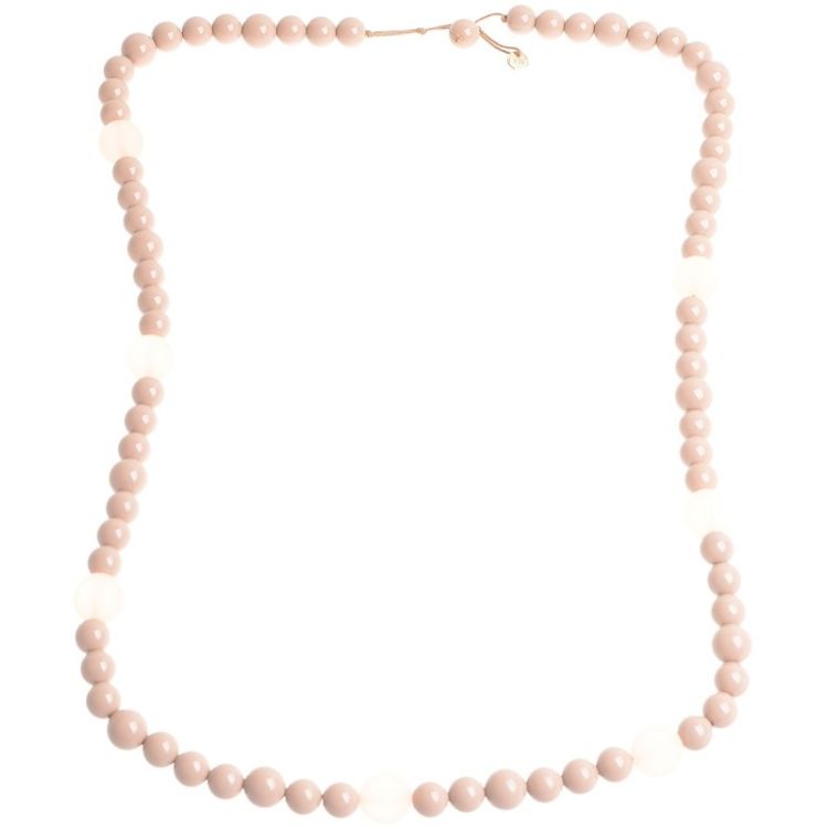 COLLAR LARGO CUENTAS RESINA 2