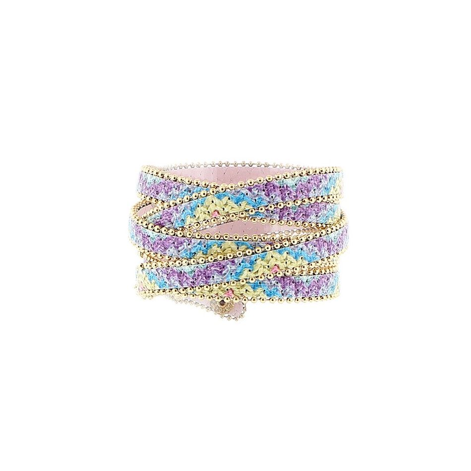 PULSERA 5 VUELTAS ESTAMPADA