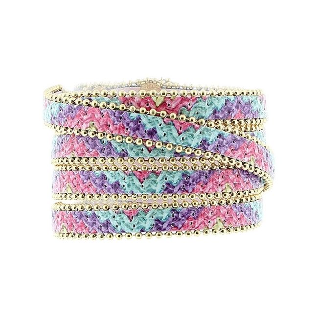 PULSERA 5 VUELTAS ESTAMPADA