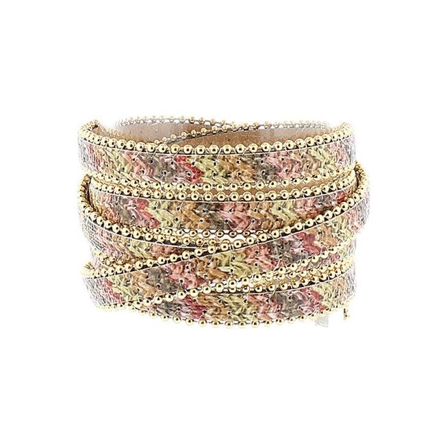 PULSERA 5 VUELTAS ESTAMPADA