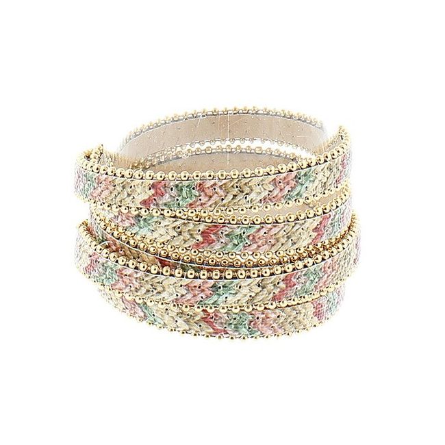 PULSERA 5 VUELTAS ESTAMPADA