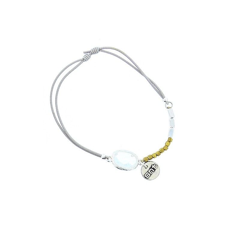 PULSERA GOMITA CRISTAL FACETADO