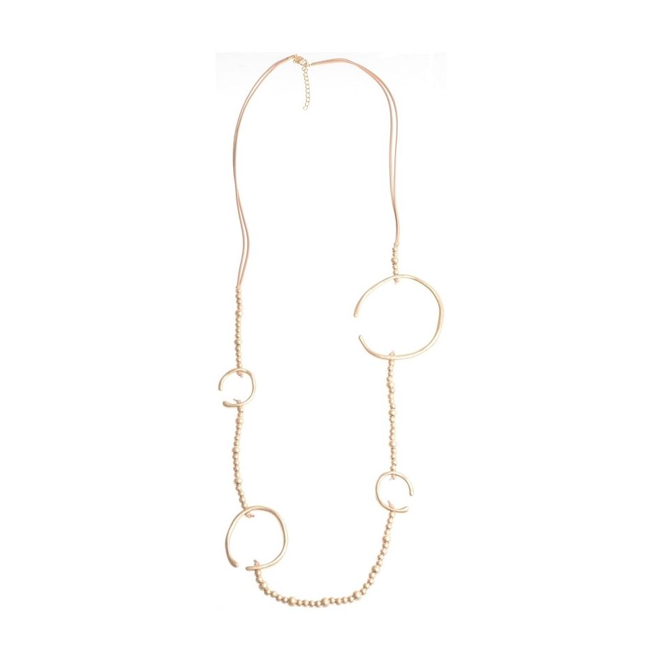 COLLAR LARGO CUENTAS FORMA C