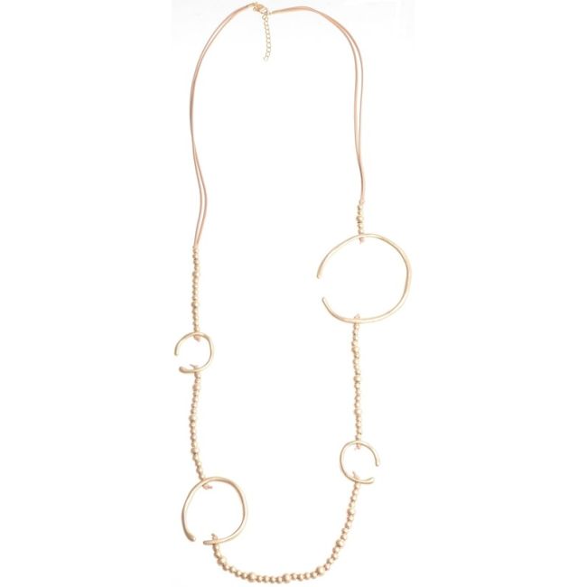 COLLAR LARGO CUENTAS FORMA C