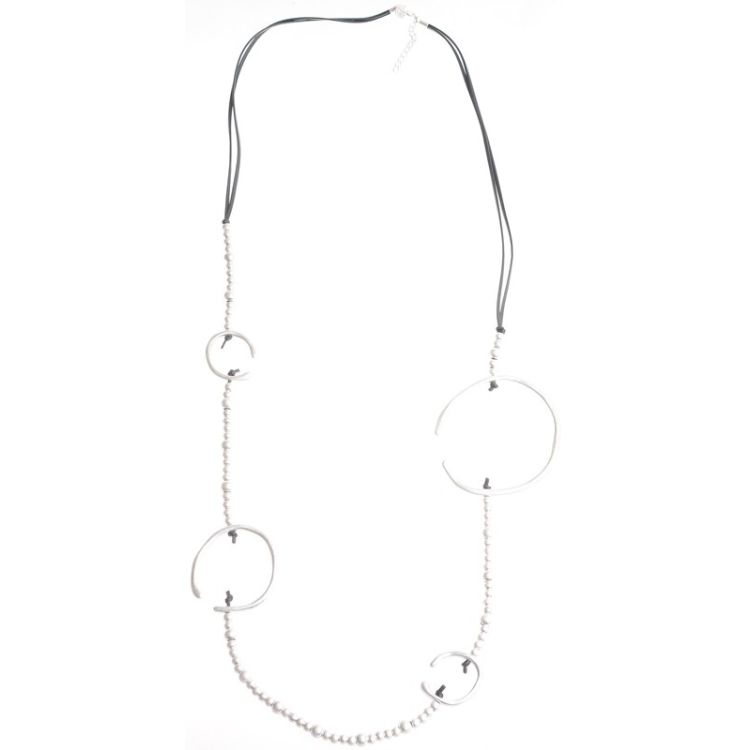 COLLAR LARGO CUENTAS FORMA C 2