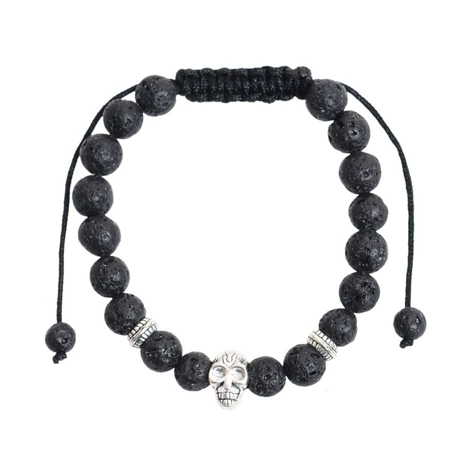 PULSERA ABALORIO MACRAMÉ CUENTAS