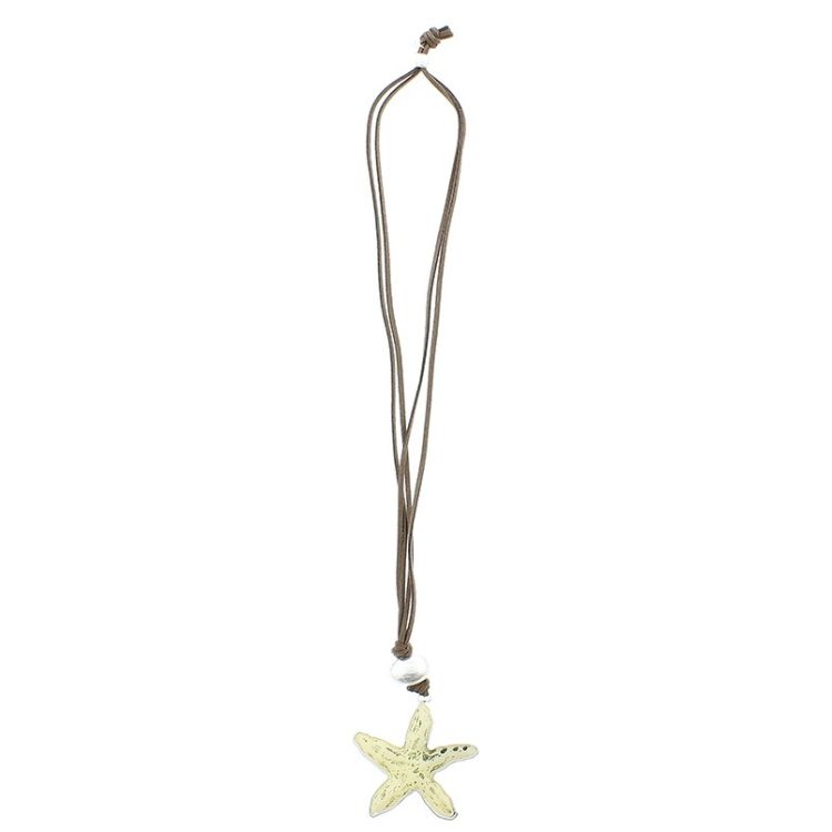 LONG PENDANT NECKLACE STARFISH