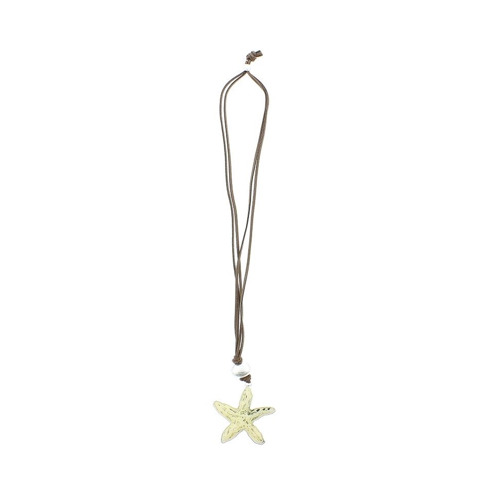 LONG PENDANT NECKLACE STARFISH