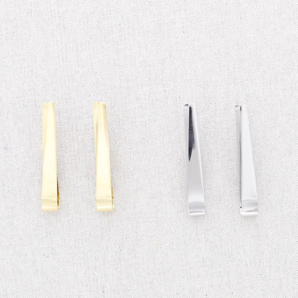 U SHAPE STEEL EARRINGS