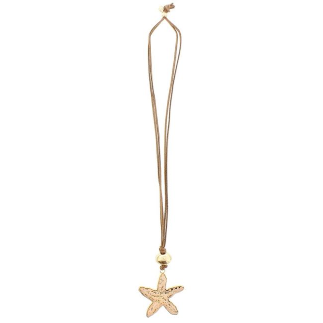 LONG PENDANT NECKLACE STARFISH