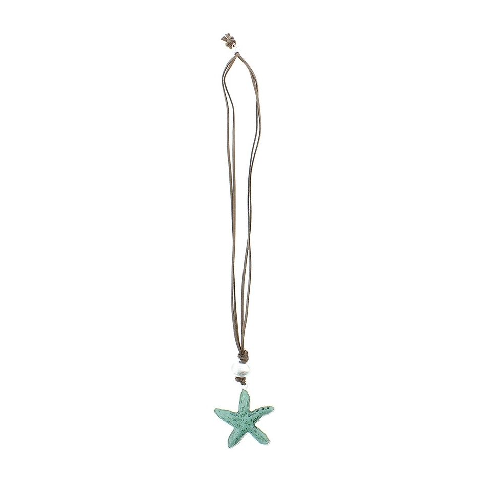 LONG PENDANT NECKLACE STARFISH