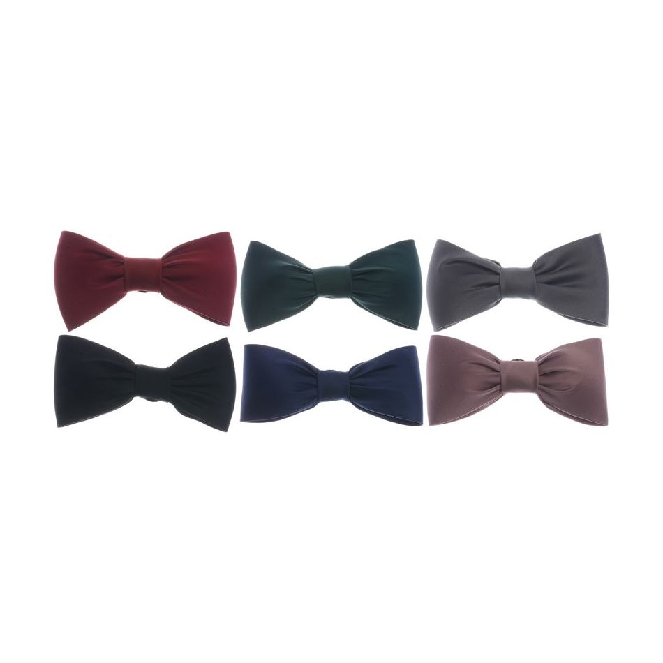 SATIN BOW BROOCH 16CM