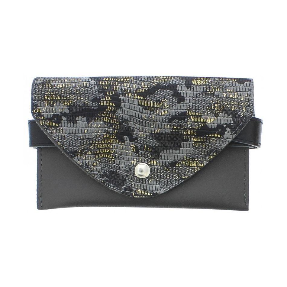 FLAT LEATHER BELT BAG 17.5*21CM