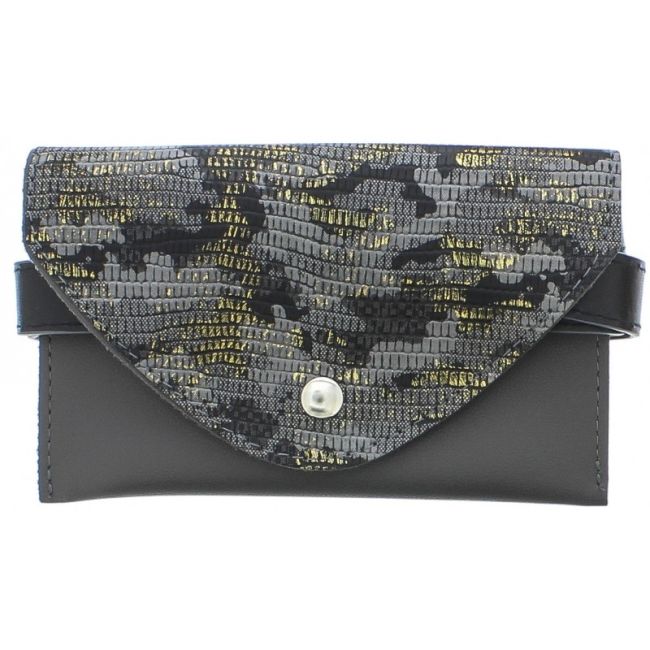 FLAT LEATHER BELT BAG 17.5*21CM