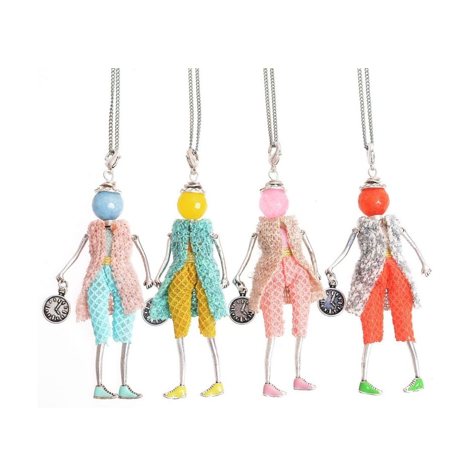 LONG PENDANT NECKLACE DOLL