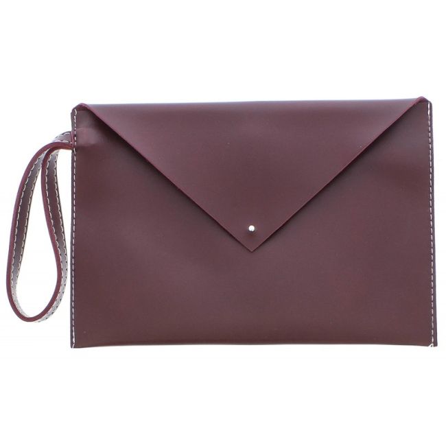 CARTERA CUERO PLANO 16.5*25CM