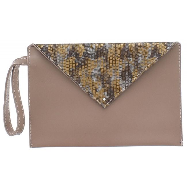 CARTERA CUERO PLANO 16.5*25CM