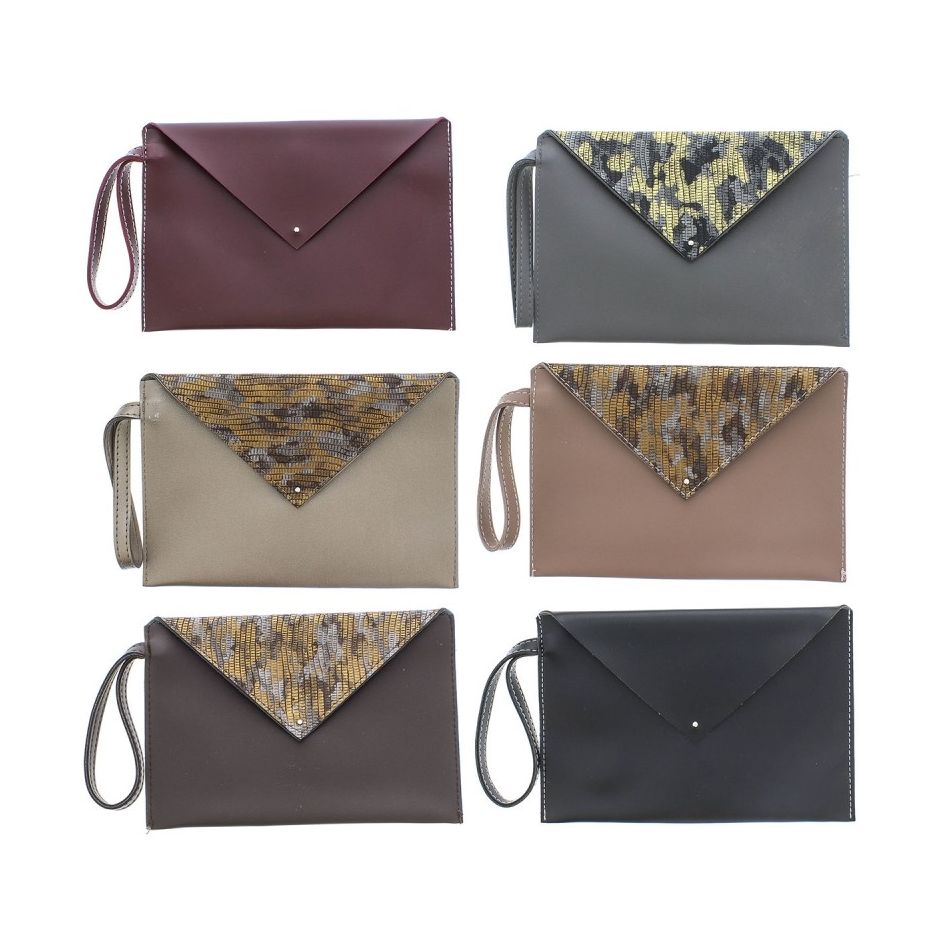 CARTERA CUERO PLANO 16.5*25CM