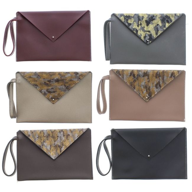 CARTERA CUERO PLANO 16.5*25CM